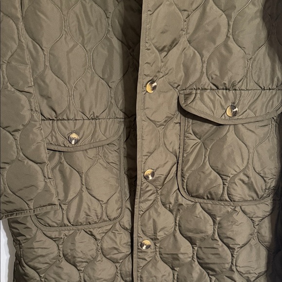Olive Quilted women’s  Jacket - Picture 3 of 3